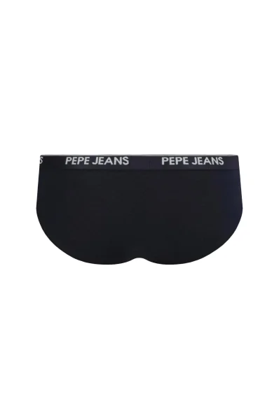 Kalhotky 3-pack EVA Pepe Jeans London černá